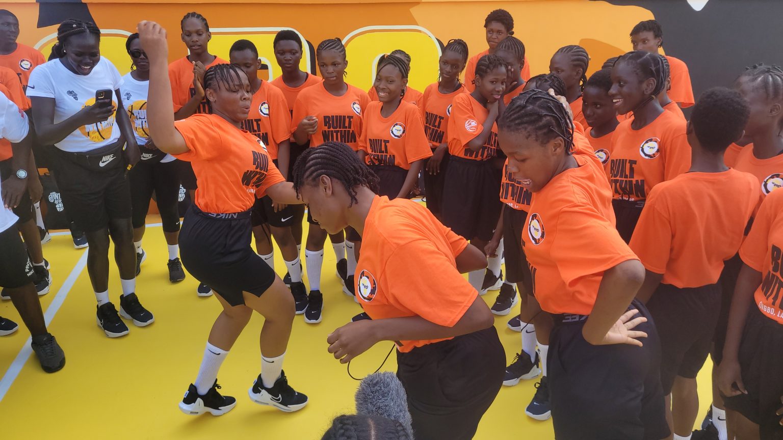 Giants Of Africa New Basketball Courts Excite Kids In Lagos Radio Nigeria Lagos